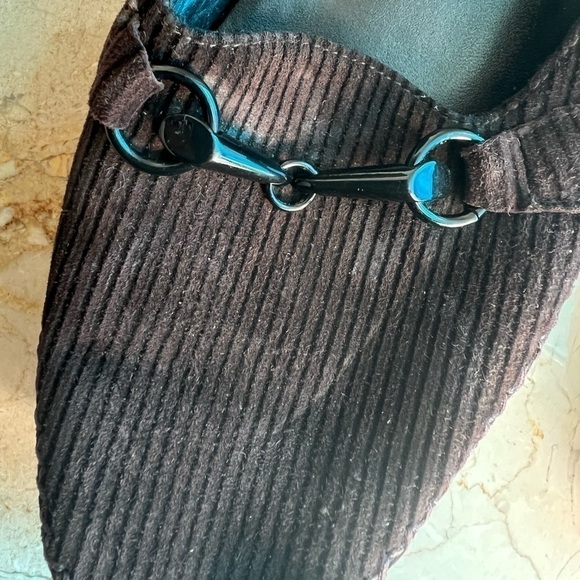 Stuart Weitzman Brown Corduroy Mules - Picture 14 of 15